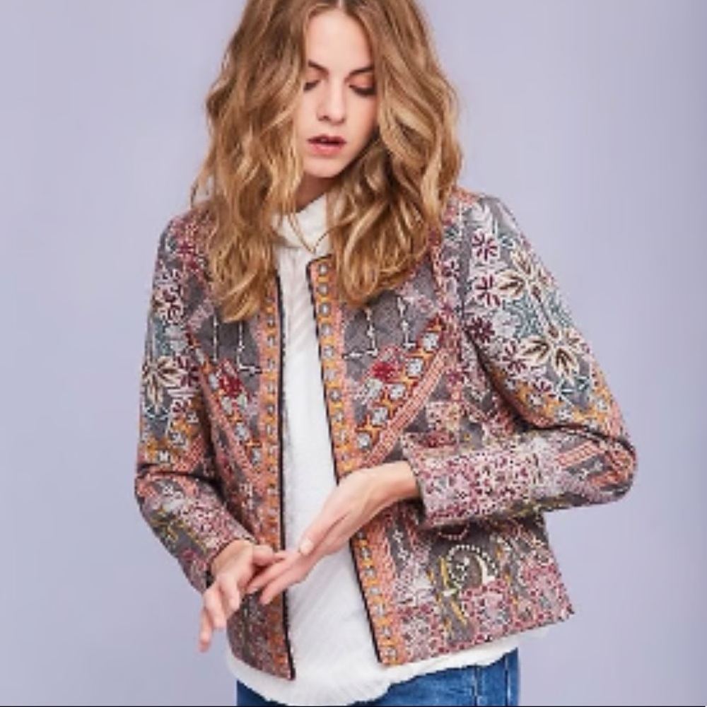 Hemant & Nandita Kiana Quilted Jacket